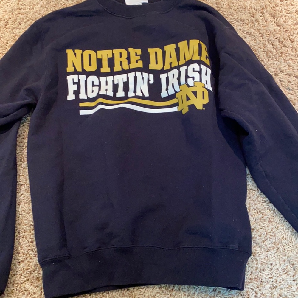 notre dame sweatshirt